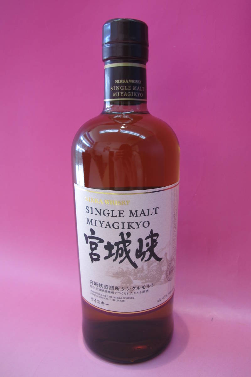 ニッカ 宮城峡 シングルモルト 700ml – | 45度 ウイスキー 45% 箱なし