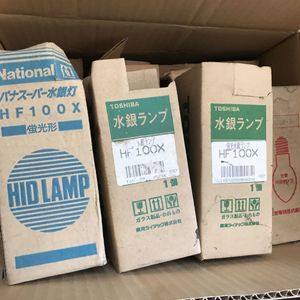 National HIDランプ BHF100-110V160W 6個セット 水銀灯のYahoo