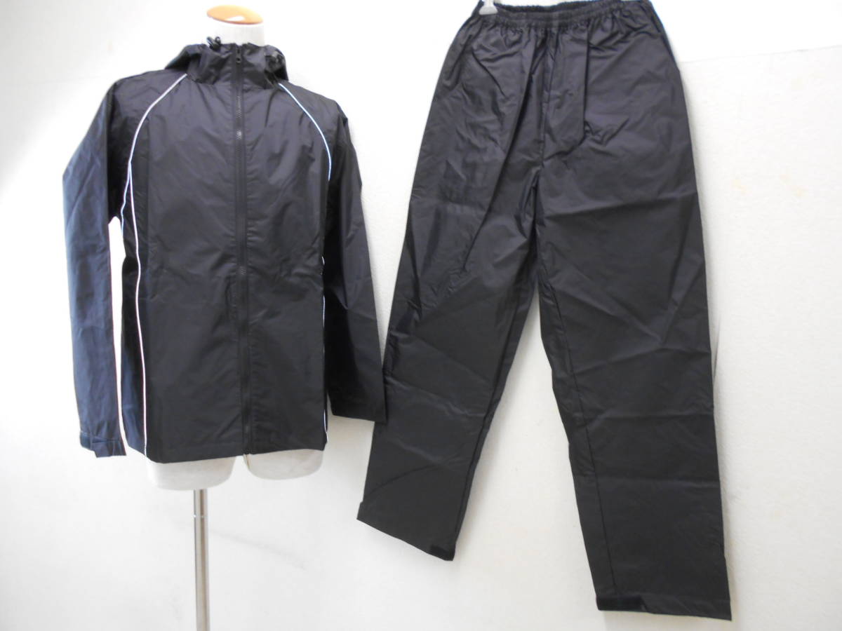 定番人気，安い j179 サウナスーツ上下セット 品 友和商会 Mサイズ ブラック黒色 ナイロン素材 エクササイズ ダイエットウェア 男女兼用1D(サウナスーツ)｜売買されたオークション情報、yahooの商品情報をア 男性用