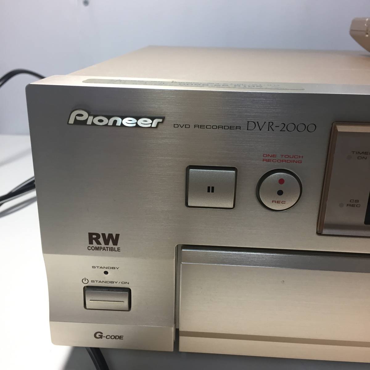 Pioneer DVR-2000 DVDレコーダー | リモコン付 通電確認ジャンク