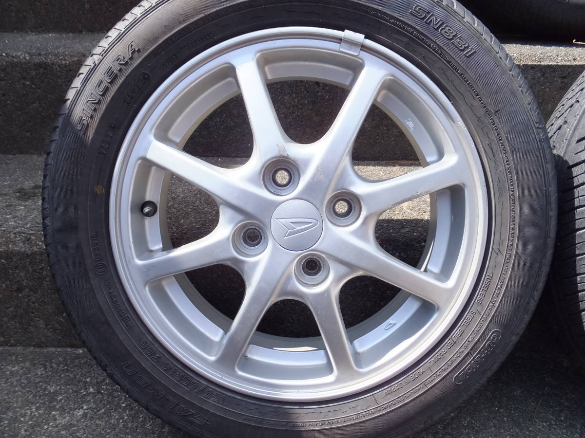 ダイハツ 純正 タイヤ DAIHATSU +45 ダイハツ純正 中古 ホイール
