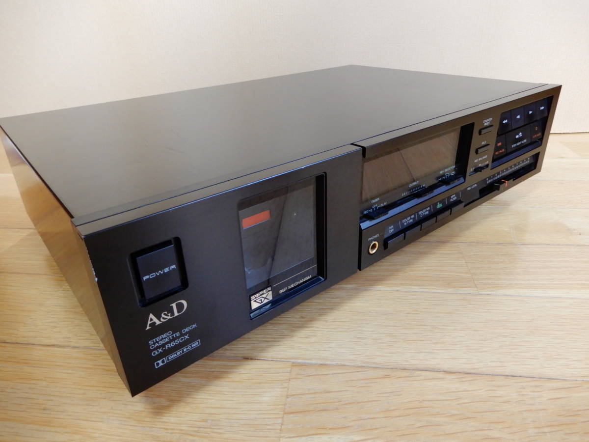 A&D AKAI GX-R65CX 高音質 カセットデッキ 動作品！高音質！A&D GX