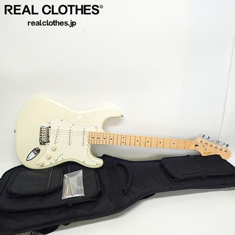 ★Squier by Fender/スクワイヤー Stratocaster/ストラトキャスター パールホワイト系 エレキギター 同梱×/170