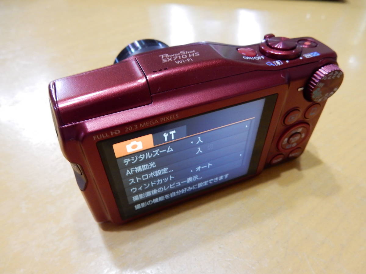SX710 Canon PowerShot HS - デジタルカメラ レッド 光学30倍ズーム