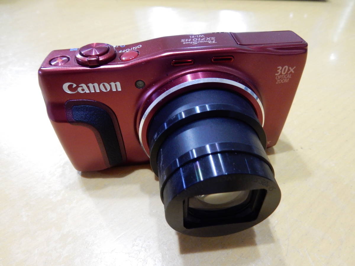 SX710 Canon PowerShot HS - デジタルカメラ レッド 光学30倍ズーム