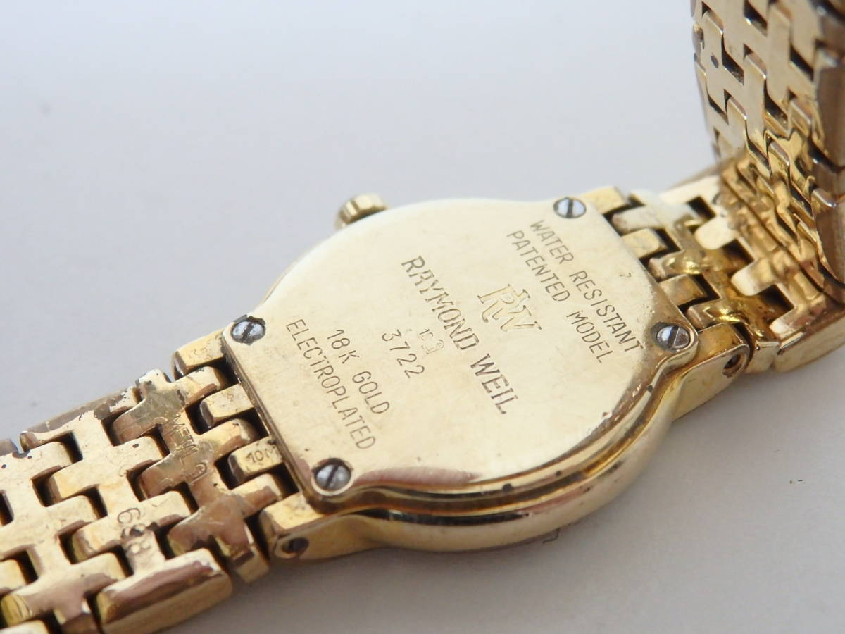本物 RAYMOND WEIL レイモンド ウィル 腕時計 Fidelio 3722 稼働品 