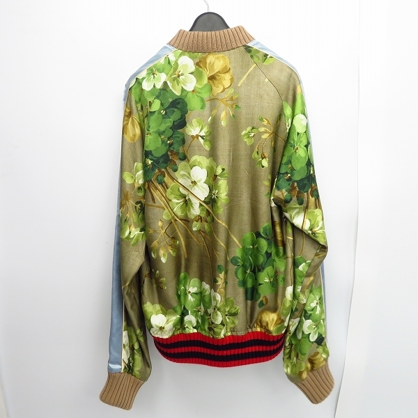 ☆GUCCI/グッチ 16SS リバーシブル フラワー/花柄 スカジャン ☆GUCCI/グッチ 16SS リバーシブル フラワー/花柄 スカジャン