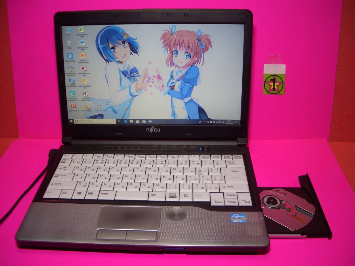 富士通 S762/G Corei5 SSD Office付 すぐ使える 爆速！LIFEBOOK S762/G