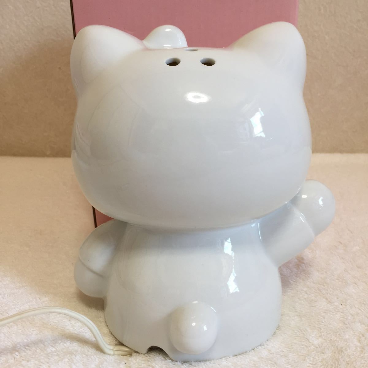 SANRIO◇サンリオ◇ハローキティ◇ランプ◇ライト◇陶器製◇1998年 