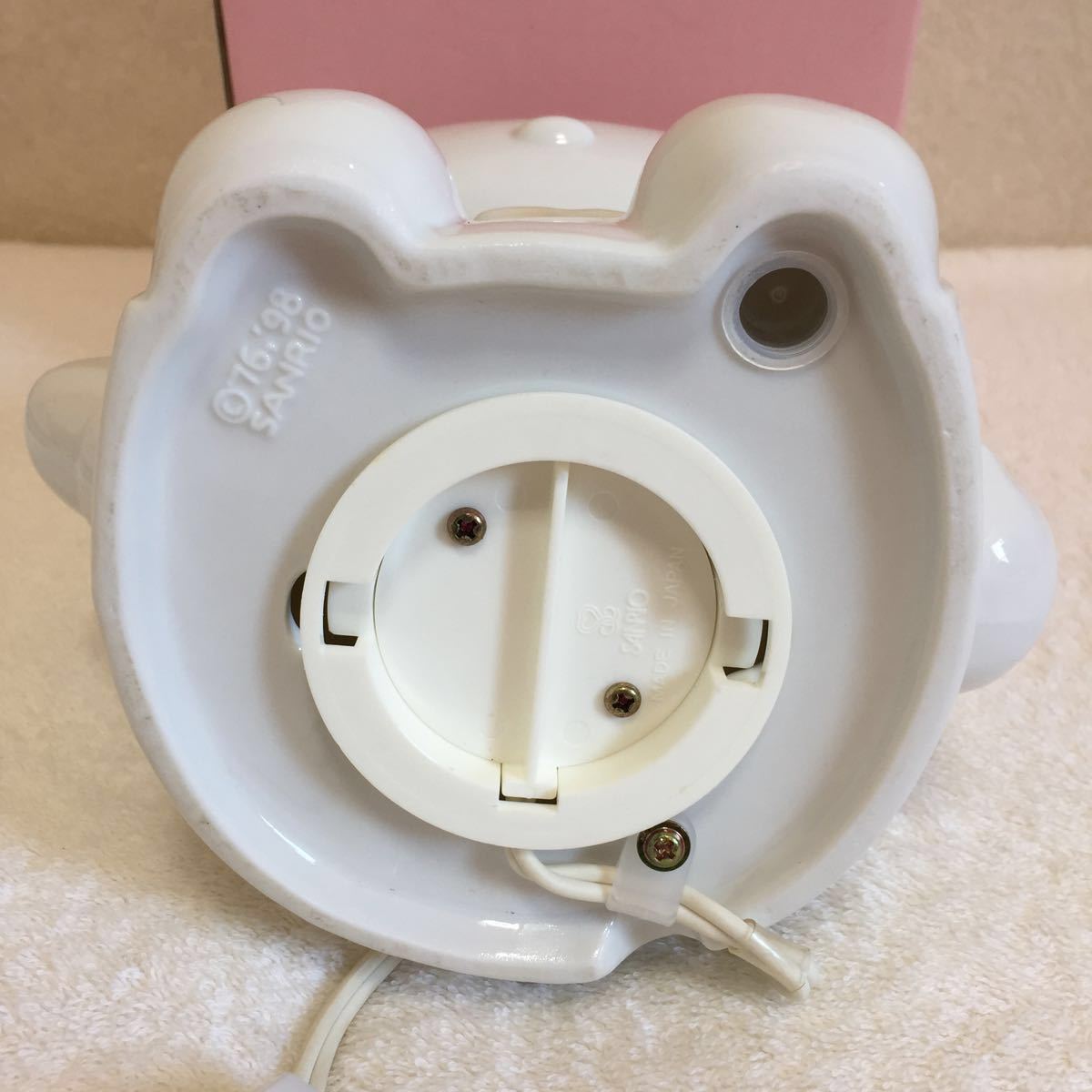 SANRIO◇サンリオ◇ハローキティ◇ランプ◇ライト◇陶器製◇1998年 