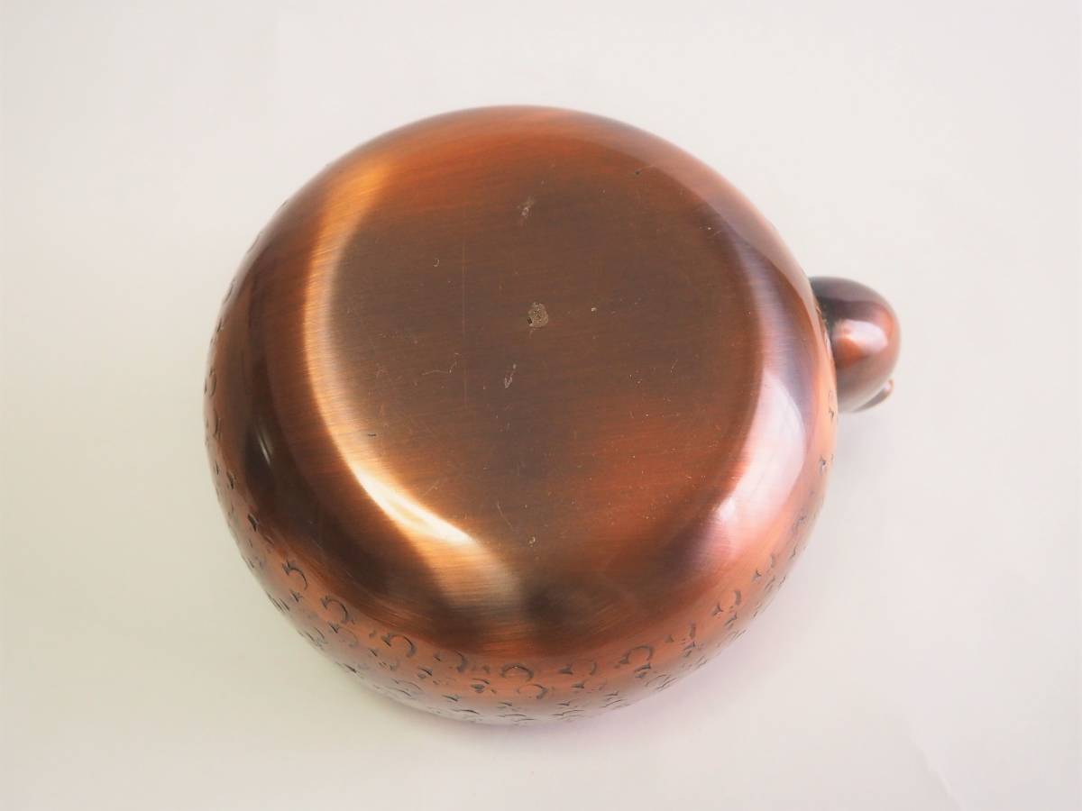 銅製 茶器揃 玉いぶし 工芸品 ☆星寛堂 煎茶道具揃 鎚起