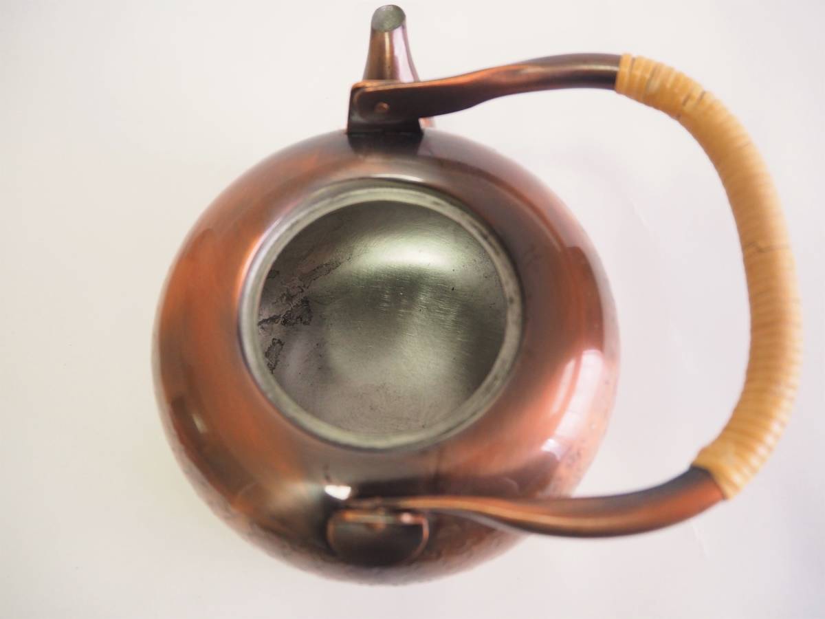 銅製 茶器揃 玉いぶし 工芸品 ☆星寛堂 煎茶道具揃 鎚起