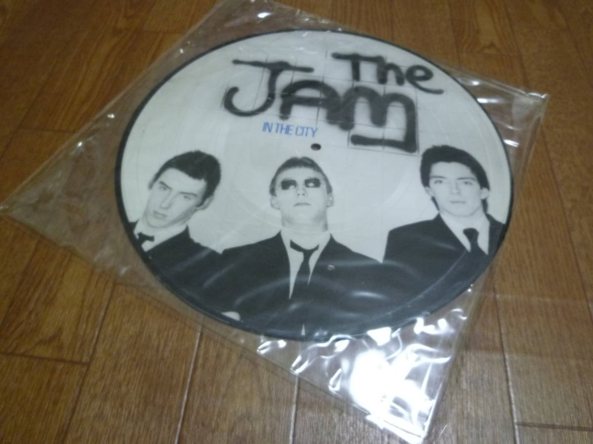 ▽LP THE JAM 「IN THE CITY」 UK ピクチャー盤 2383-447P ザ・ジャム