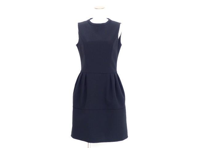 FOXEY NEWYORK タックコクーンドレス ワンピース 人気の42 ブラック