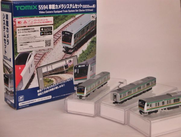 TOMIX 5594 車載カメラシステムセット(E233 3000系)【A'】oa041824 N