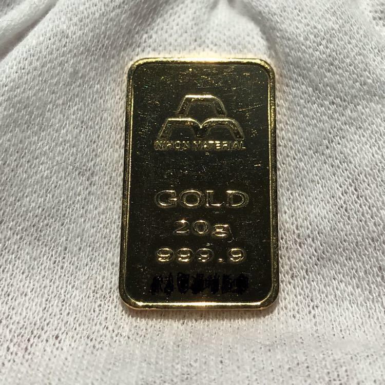2026，人気SALE 純金 K24 999.9 20g 金地金 インゴット 日本マテリアル 品(金)｜売買されたオークション情報、yahooの商品情報をアーカイブ公開 - オークファン 金