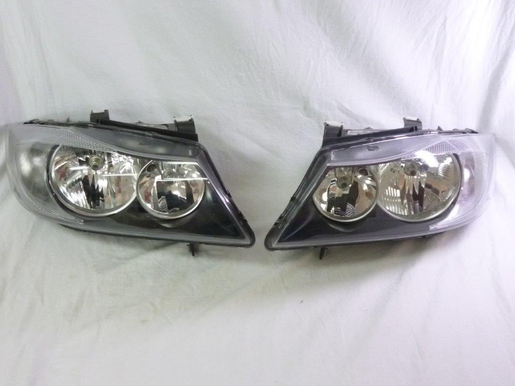 BMW E90 3シリーズ E91 ヘッドライト 左右 320i HID 0 - 左右セット