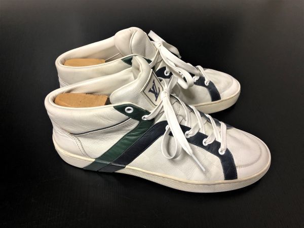 美品 ルイヴィトン 6.5 LOUIS VUITTON ♯GO0160 ダミエ ハイカット 