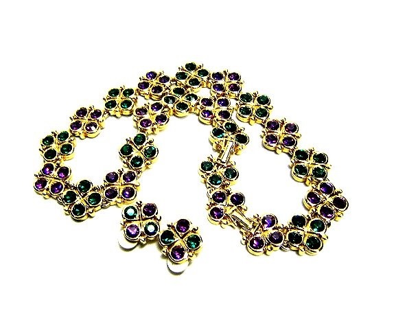 【セール，得価】 NINA RICCI ニナリッチ ストーン装飾ネックレス＆イヤリングのセット チョーカー アクセサリー オールド ヴィンテージ(女性用)｜売買されたオークション情報、yahooの商品情報をアーカイブ公 女性用