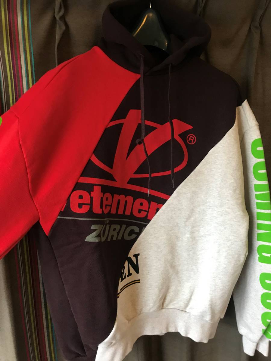 VETEMENTS 2018SS 再構築coming soonパーカー ヴェトモン(男性用 