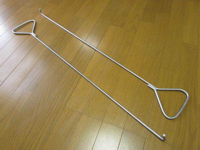 パレット 引っ張り棒 900㎜ 2本セット 鉄製 ジョルダー ジョロダー 