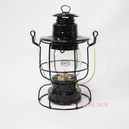 ◆新品・即納◆ Dietz #41 ブラック Railroad Style Lantern デイツ レイルロード ランタン オイル 黒 海外限定品 