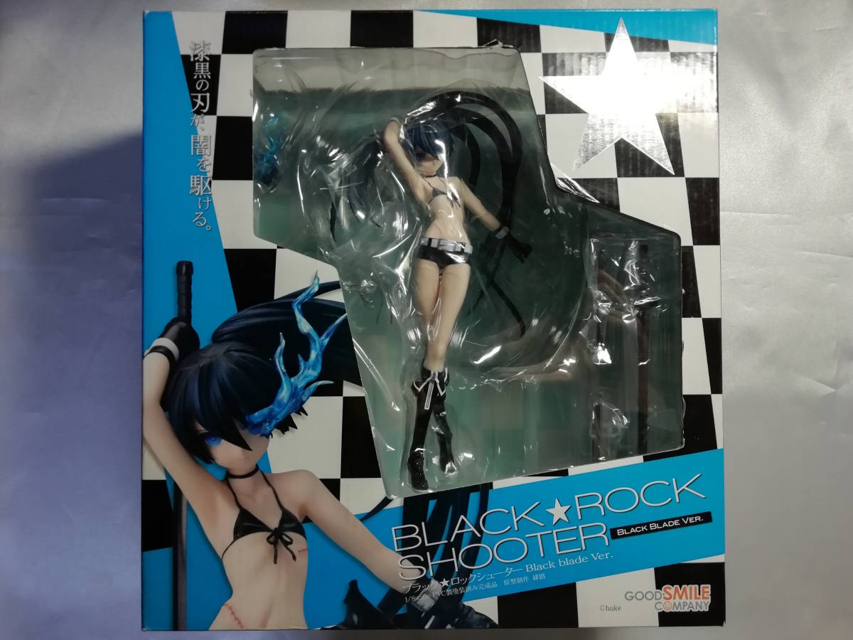 【中古品】 ブラック★ロックシューター ブラック★ロックシューター BlackBlade Ver. 1/8 PVC製塗装済み完成品 フィギュア