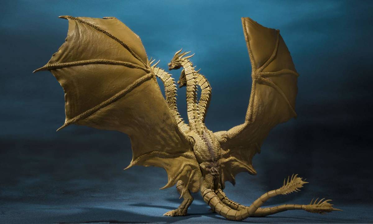 ☆【送料無料・新品未開封】S.H.MonsterArts キングギドラ (2019) 約