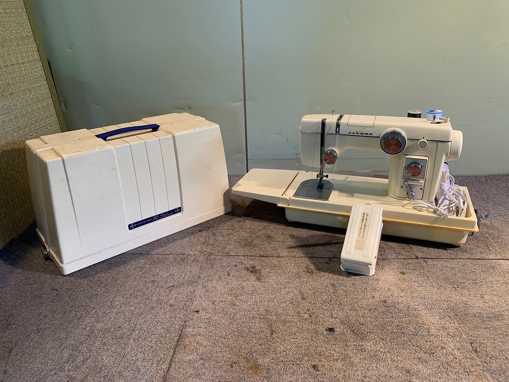 ミシン JANOME ジャノメ MODEL 0 1 - 802型 レトロ 昭和レトロ 生活