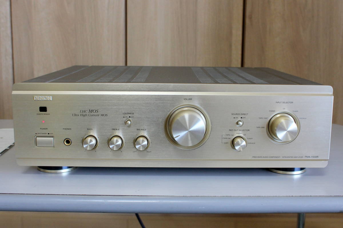 DENON プリメインアンプ デノン PMA-1500R リモコン付き PMA-1500RII