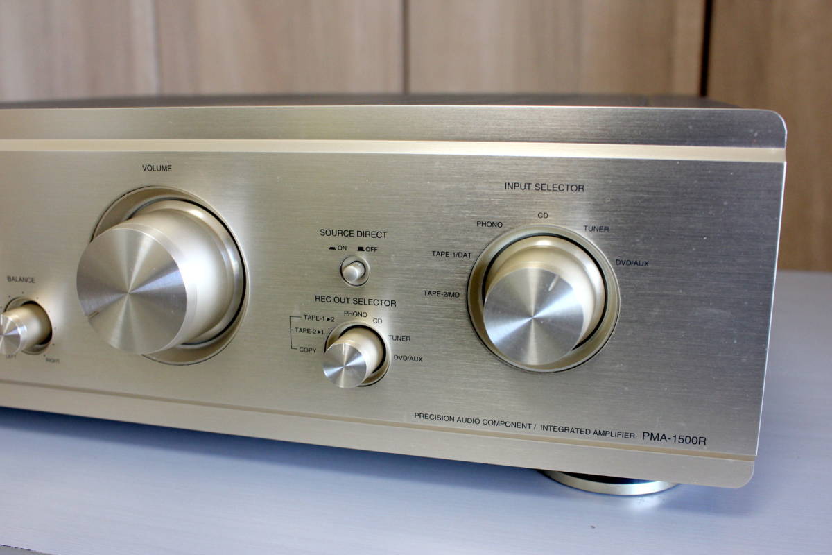 DENON プリメインアンプ デノン PMA-1500R リモコン付き PMA-1500RII