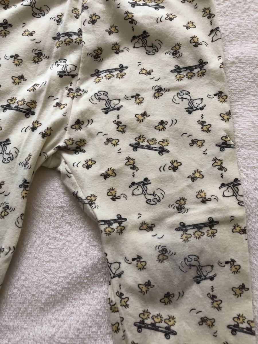 Uniqlo ユニクロ ピーナッツレギンス 10分丈 Cream Baby 90 ベビー イエロー スヌーピー ウッドストック パンツ ズボン レギンス 子供服 女の子用 売買されたオークション情報 Yahooの商品情報をアーカイブ公開 オークファン Aucfan Com
