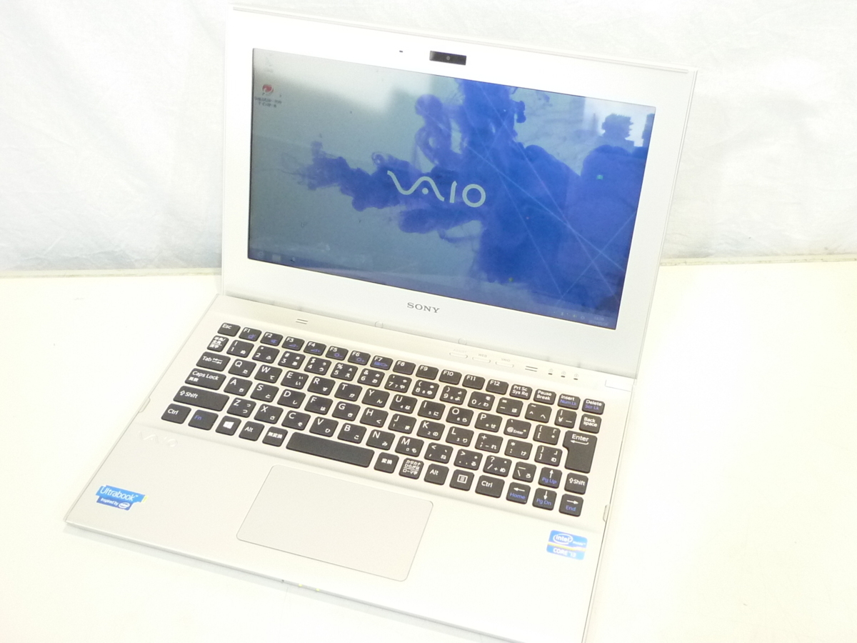 ●[中古]SONY VAIO SVT1112AJ i3-3217U 1.80GHz 4GB 320GB 11.6型ワイド 無線 Windows8 Pro 64bit (8)
