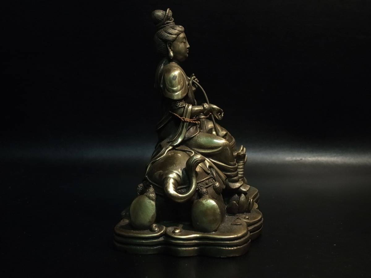 | 中村駿 普賢菩薩像 仏像 普賢菩薩 仏像普賢菩薩騎象像 作 仏像ワールド 坐像 普賢菩薩が白象に乗っている仏像「普賢菩薩騎象像」が1&frasl;10サイズ 販売 象台坐 柘植 普賢菩薩騎象像 仏像や木彫り・縁起物などの販売・通販 文化遺産オンライン