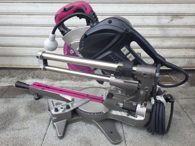 【新でん】 日立工機 165mm卓上スライド丸のこ C6RSHC 【中古】