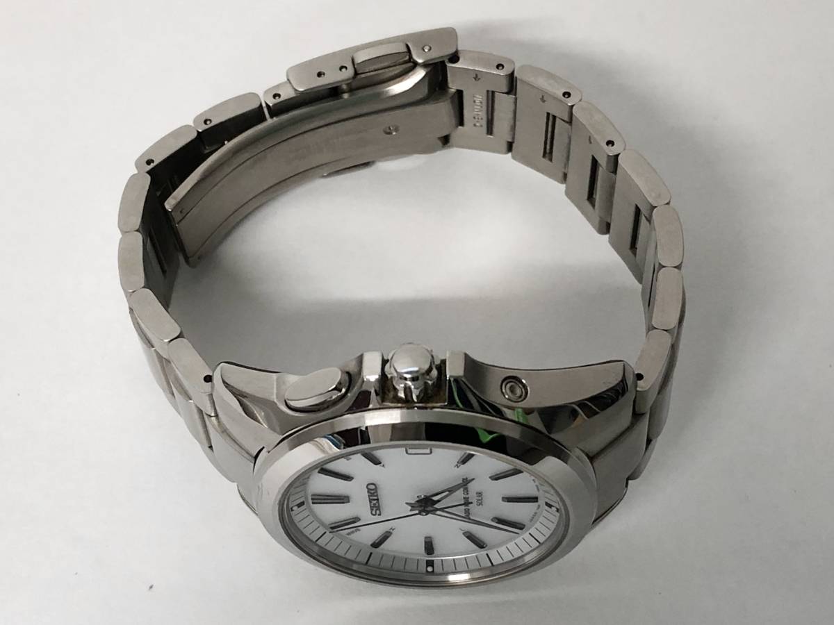 SEIKO/セイコー ブライツ チタン ソーラー電波 7B24-0AW0 腕時計 