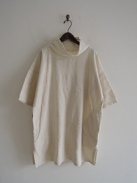 □うさと usaato *ハイネックドロップショルダーチュニック*プル  