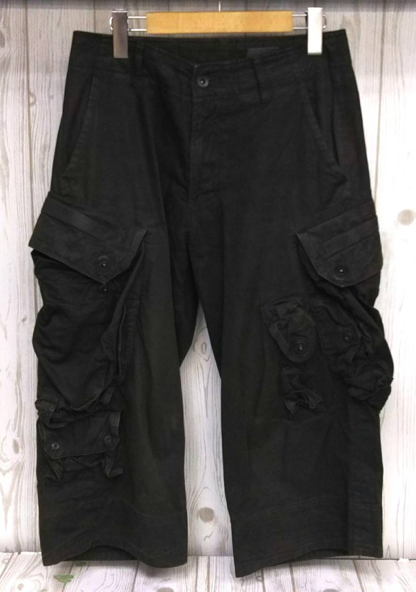 JULIUS 2009 ユリウス 2009 ハーフパンツ ブラック Mサイズ JULIUS