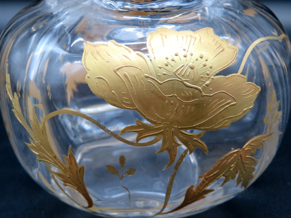 最落あり 本物 オールド バカラ Baccarat アールヌーボー様式
