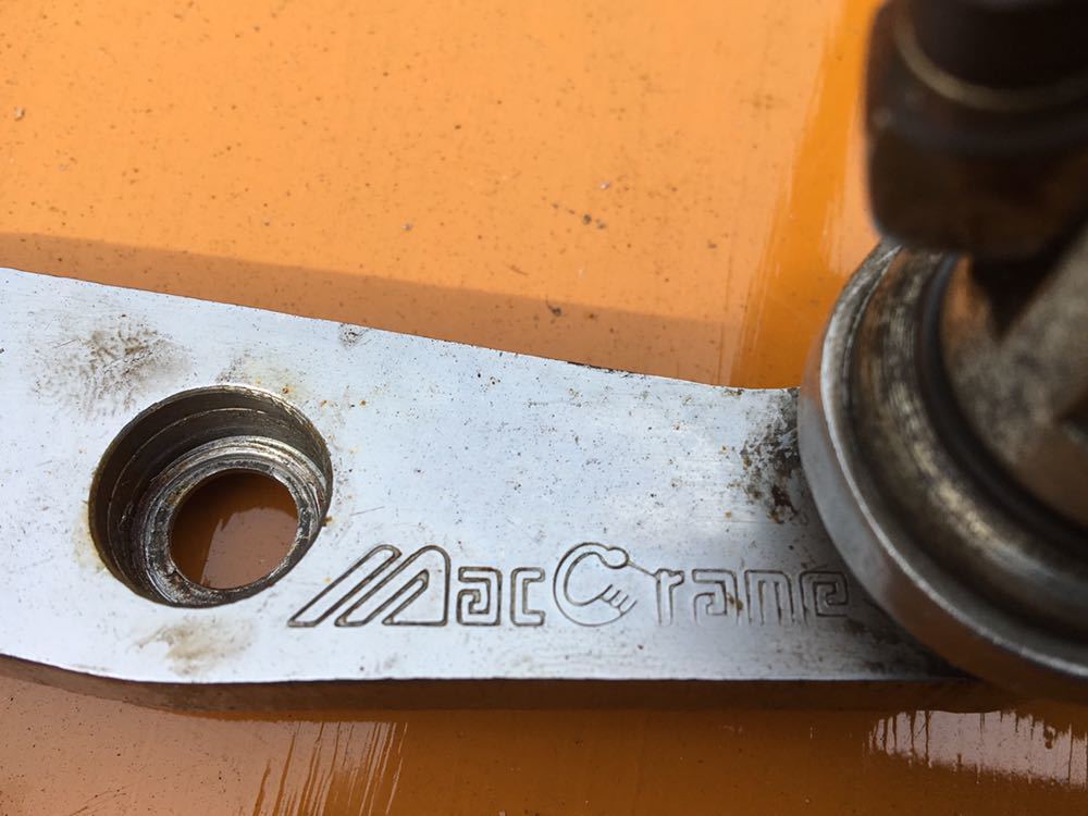 当時物 マッククレーン製バックステップ カワサキGPZ400F_2