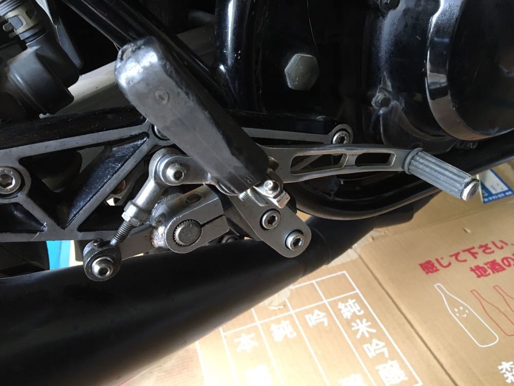 当時物 マッククレーン製バックステップ カワサキGPZ400F_4