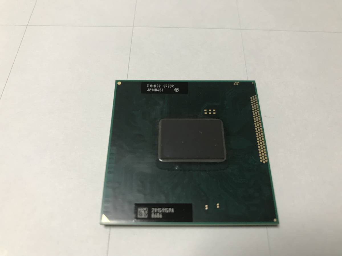 Ntel Core 7-2640M 3.50 GHz 2 Cores 4 Threads Socket G2 SR03R CPU