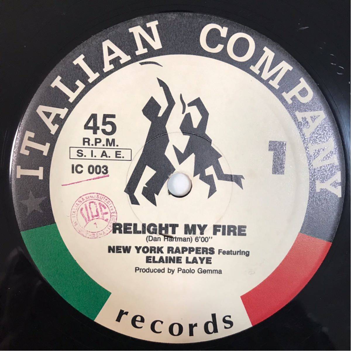 【12inch】NEW YORK RAPPERS - RELIGHT MY FIRE_3