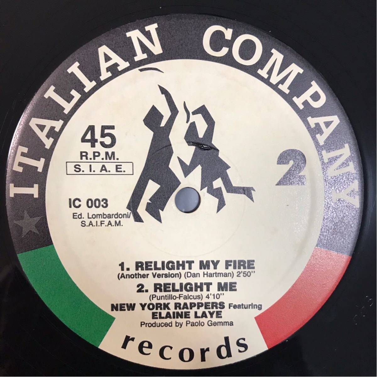 【12inch】NEW YORK RAPPERS - RELIGHT MY FIRE_4