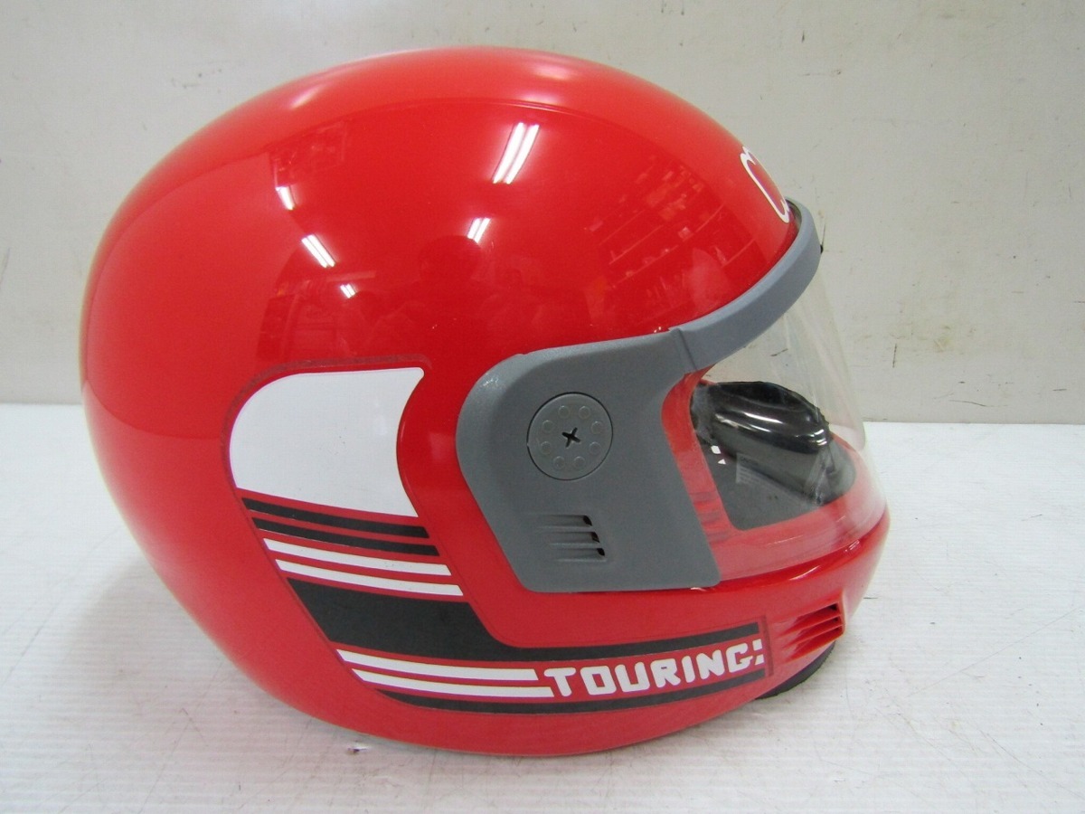 中古 当時物 NAVA ナバ フルフェイスヘルメット Mサイズ レッド Nava 