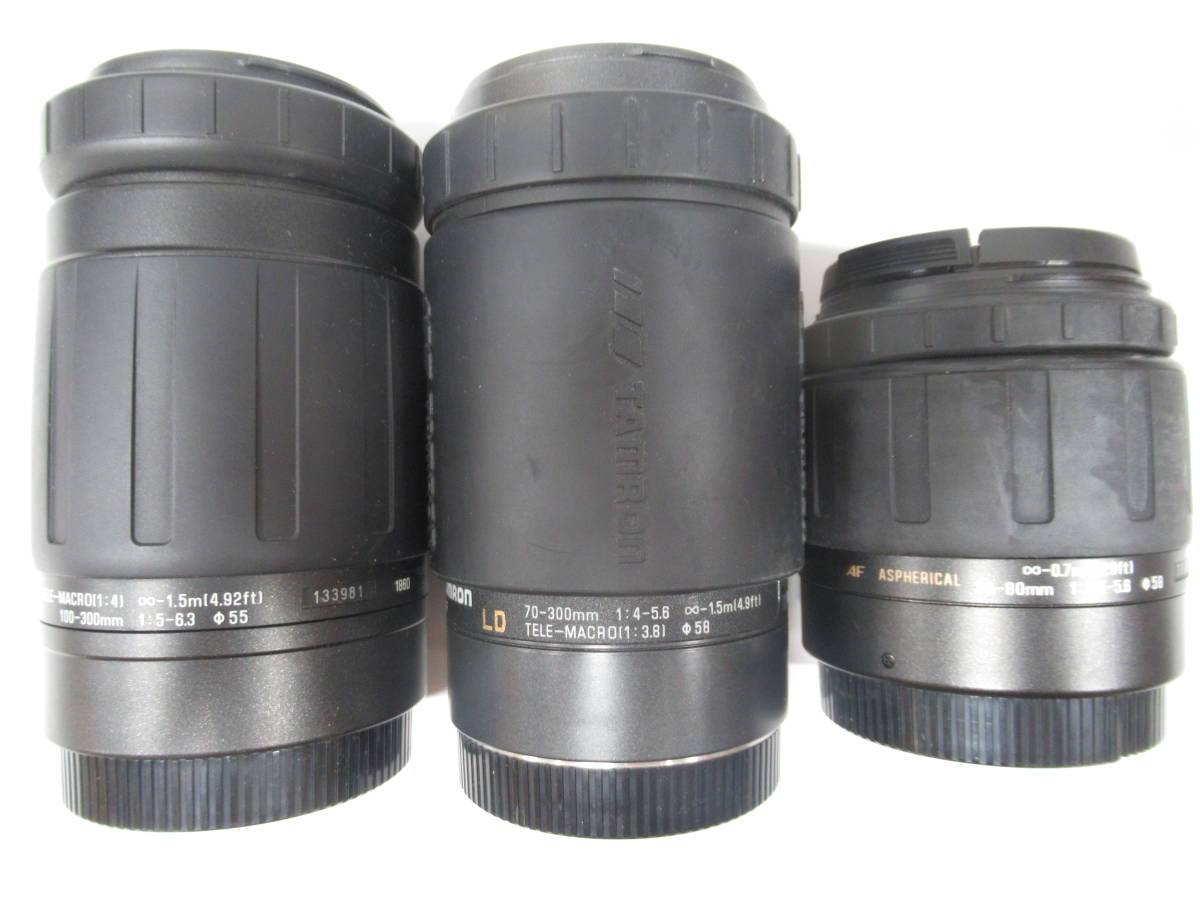 Canon Tamron 交換レンズ 5本セット ジャンク カメラ、光学機器 NIKON