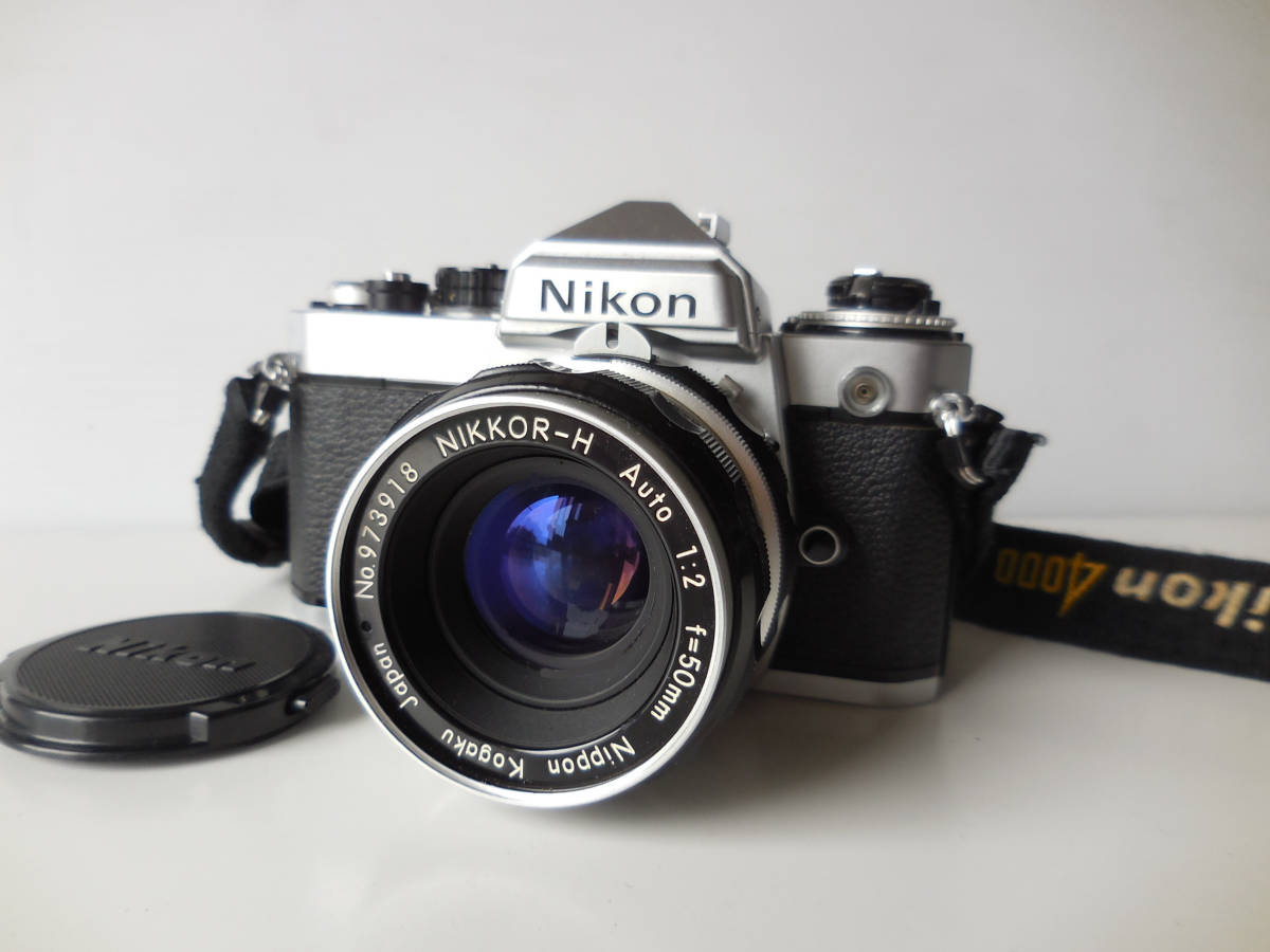 Nikon FE 50mm レンズ付き ニコン NikonFE（プリズム腐食無し） 単焦点レンズ付き Nikon FE 50mm