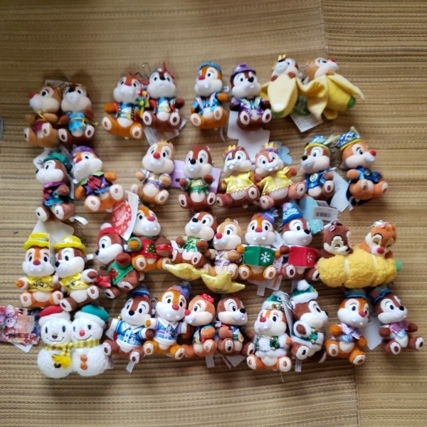チップとデール ぬいぐるみバッジ ぬいば 18セット チップとデール