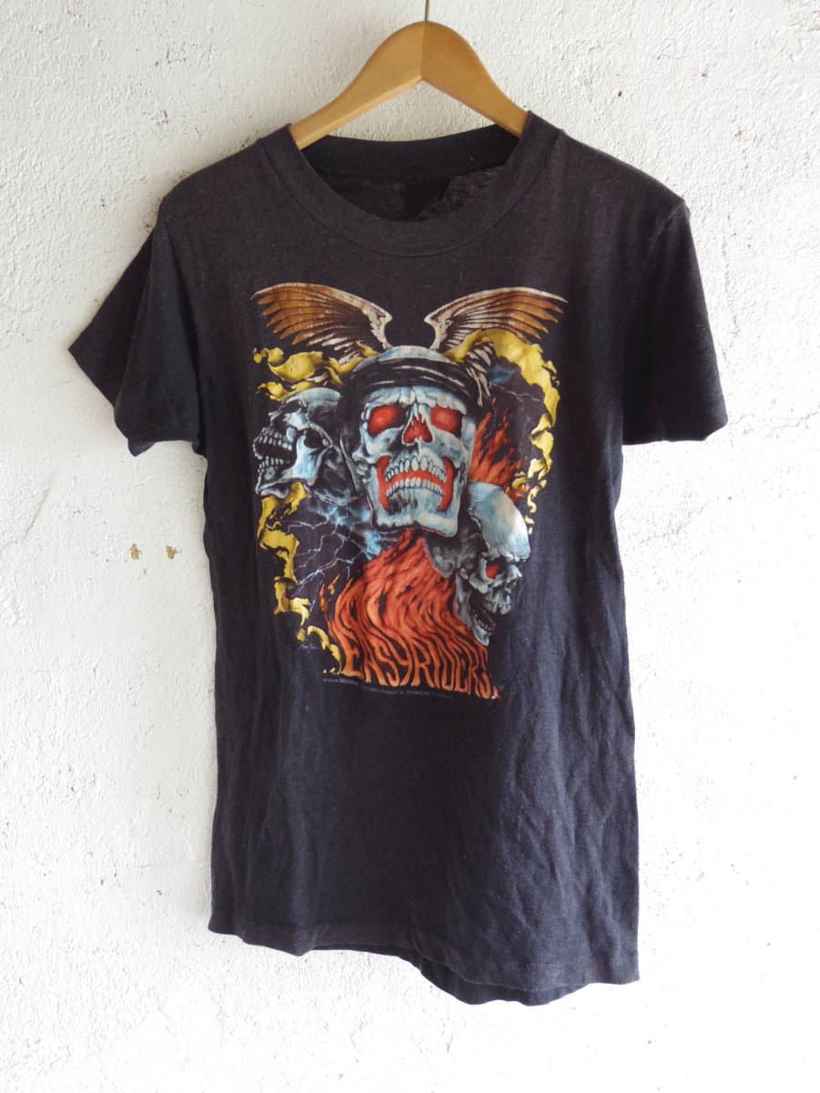used] 80s ハーレーt ブラック タバコ イーグル XL ヴィンテージ used