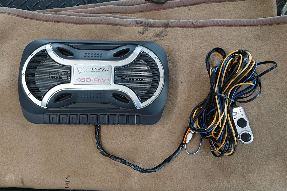 KENWOOD ケンウッド KSC-SW01 サブウーハー サブウーファー リモコン